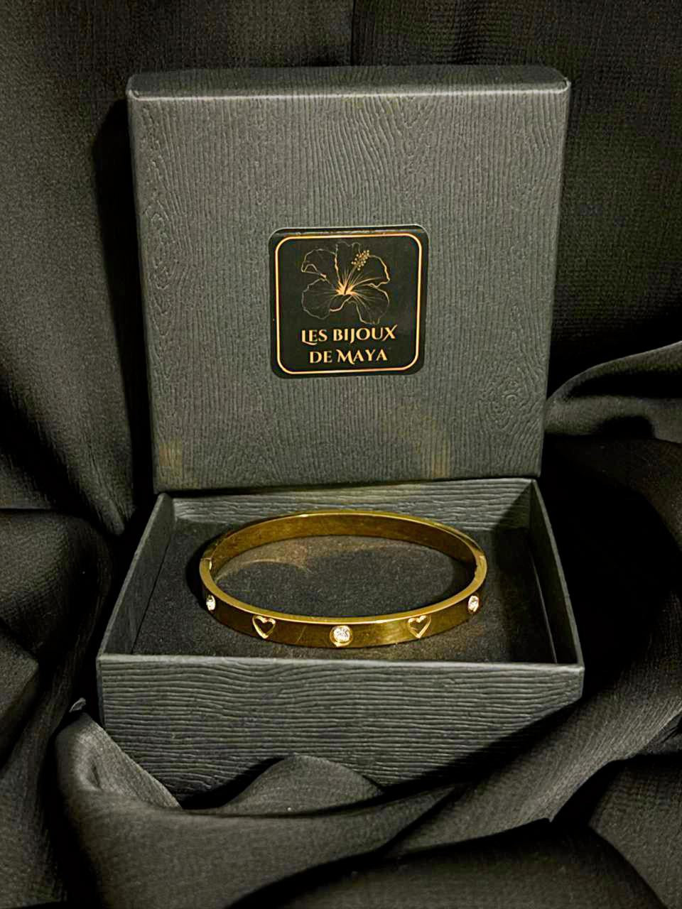 Bracelet Élégance — Heart Edition